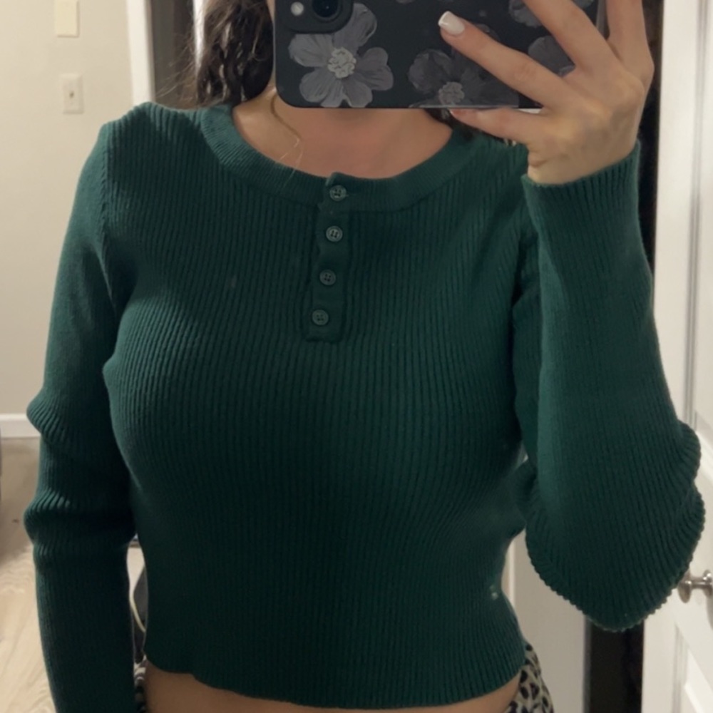 Long sleeve Knot top